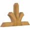 Ekena Millwork Richland Rough Sawn Timber Gable Bracket, Western Red Cedar, 60"W x 35"H x 6"D x 6"F, 14/12 Pitch GBW060X35X0606RIC00RWR - alternate 3
